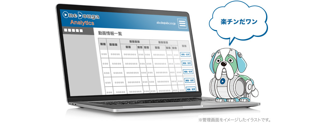 OneDouga GUIのイメージ